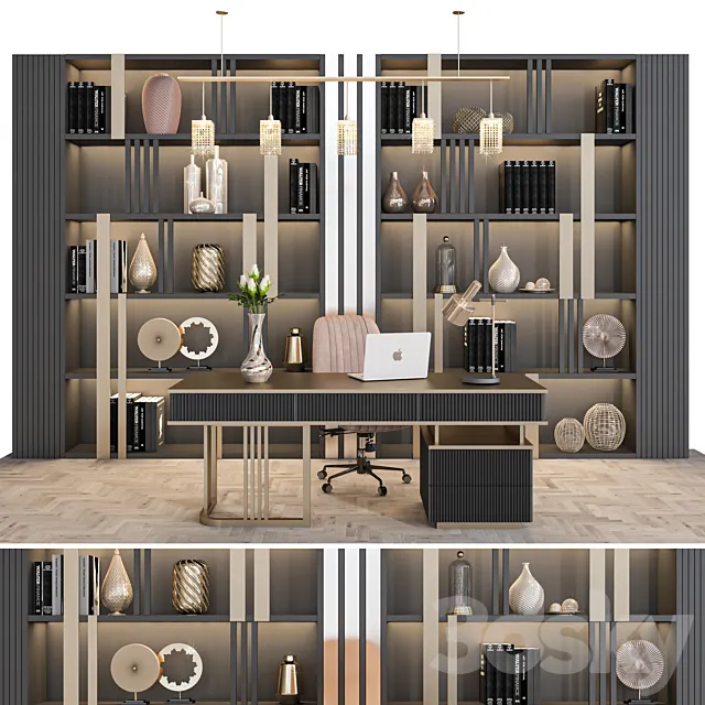 office furniture_22 3ds Max