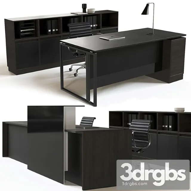 Office Reception Furniture Set 3 3dsmax Download