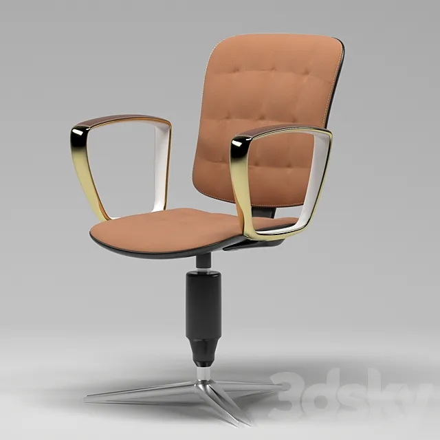 Office Seat 3ds Max