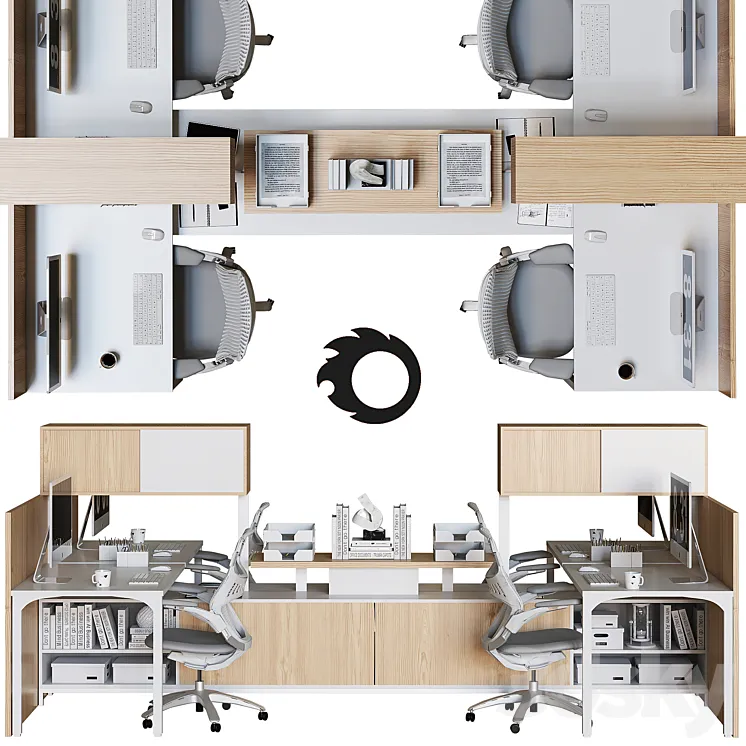 office set 3DS Max