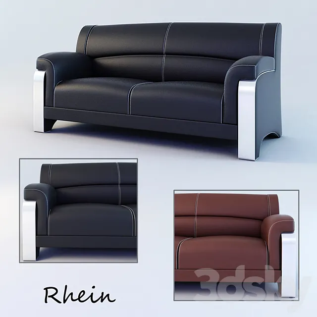 Office sofa Rhein 3DS Max Model