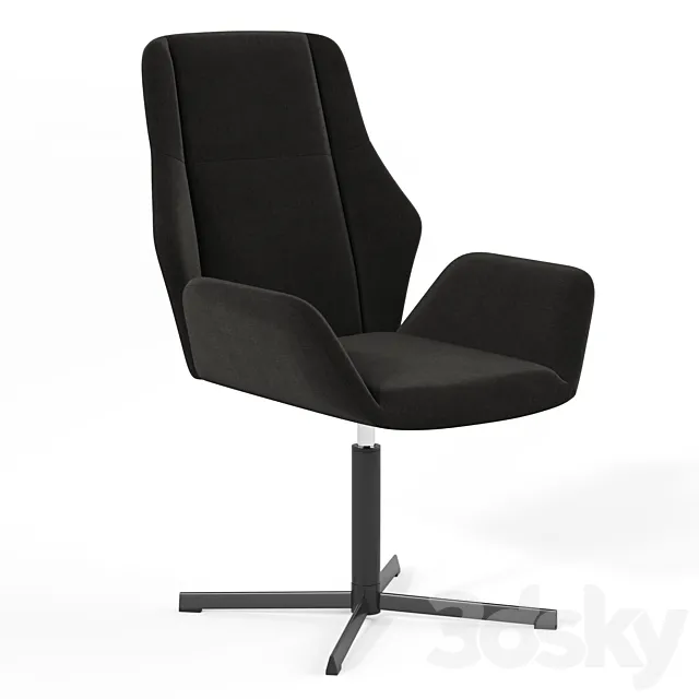 Office swivel armchair Arlon from La Redoute 3ds Max