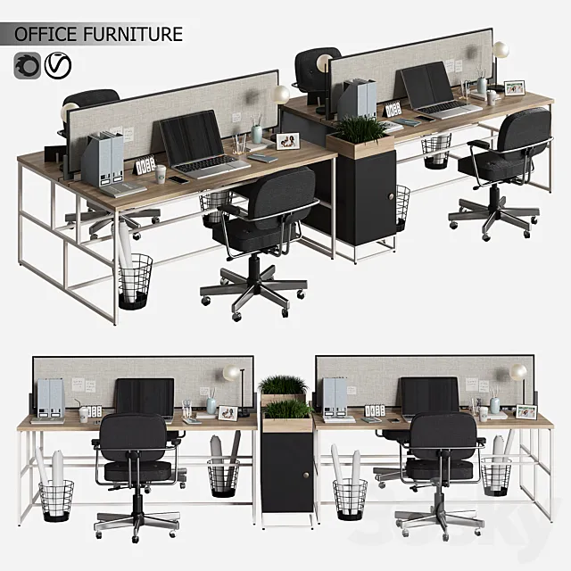 office_furniture_05 3DSMax File