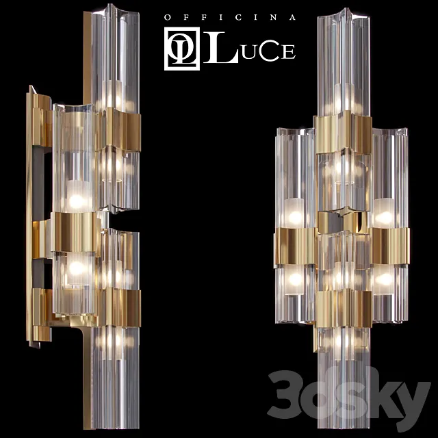 Officina Luce ETEREA applique 3DS Max Model