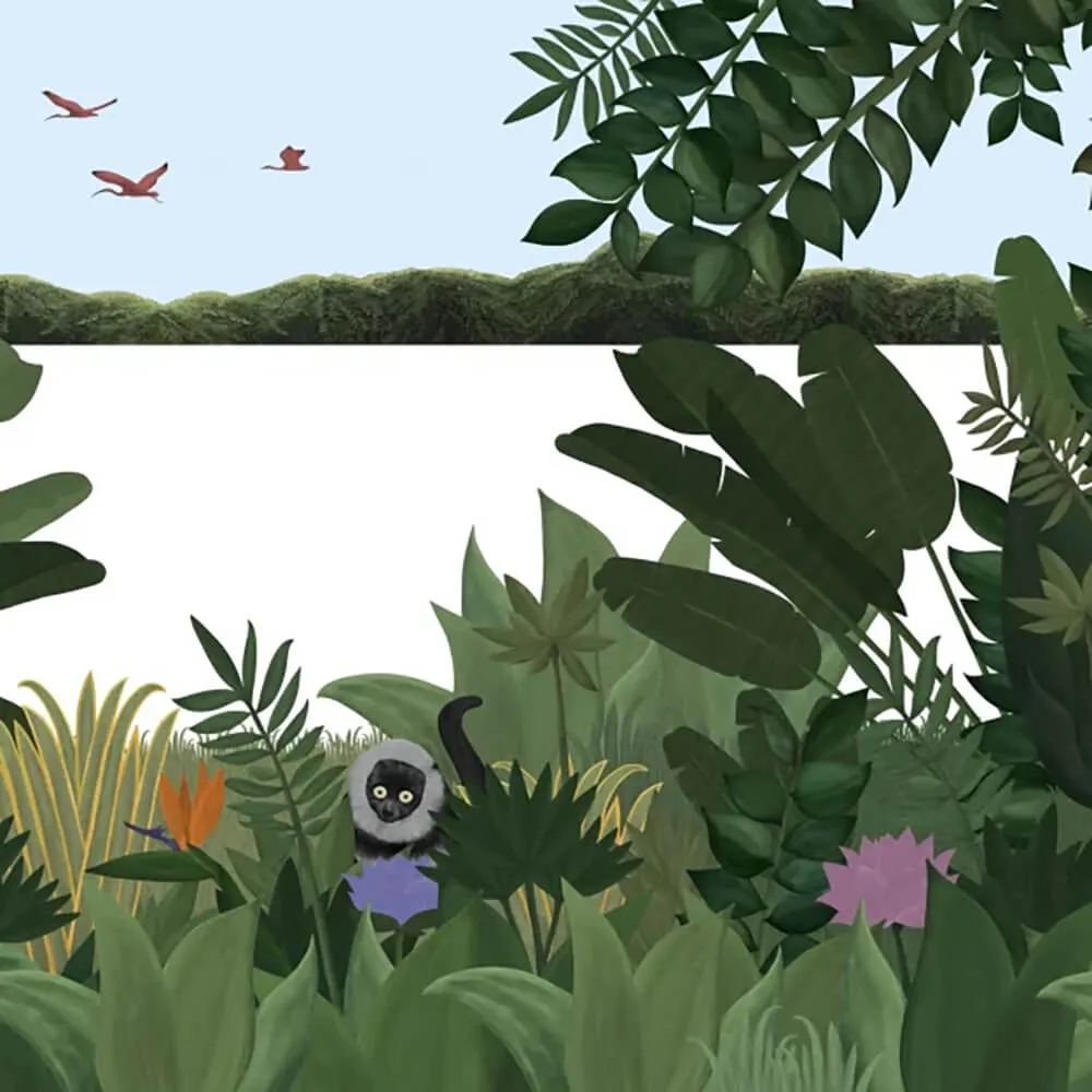 Officinarkitettura – Wallpaper Jungla Naif 3ds Max