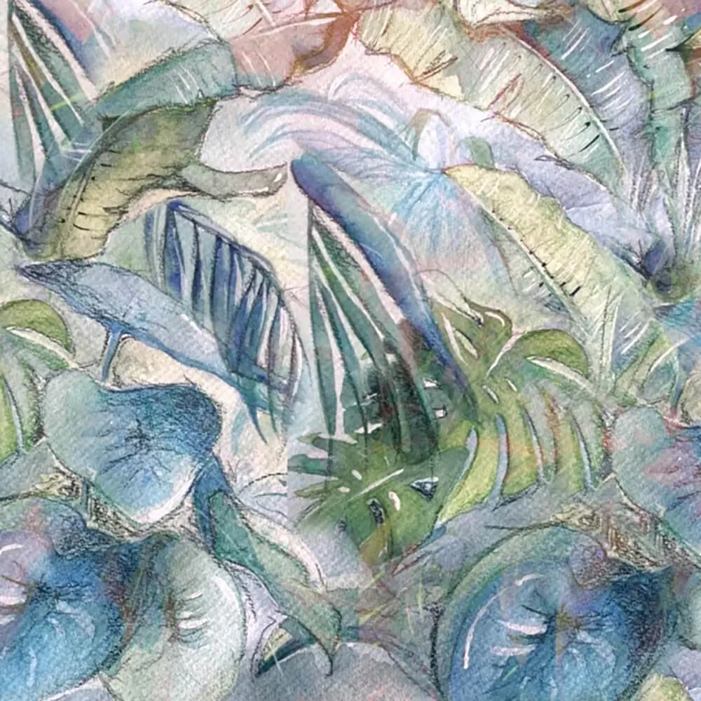 Officinarkitettura – Wallpaper Jungla Watercolor 3ds Max