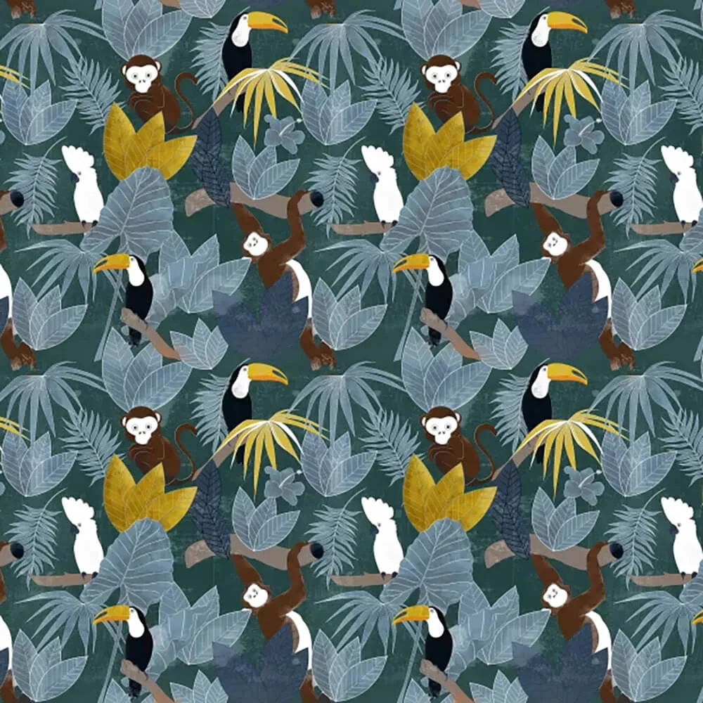 Officinarkitettura – Wallpaper Jungle Naif 3ds Max