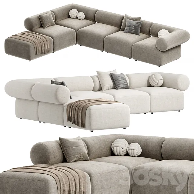 OFFO Modular sofa By Annud 3DSMax File