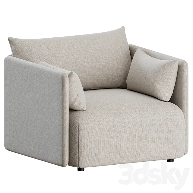 Offset Armchair by Menu 3DS Max Model