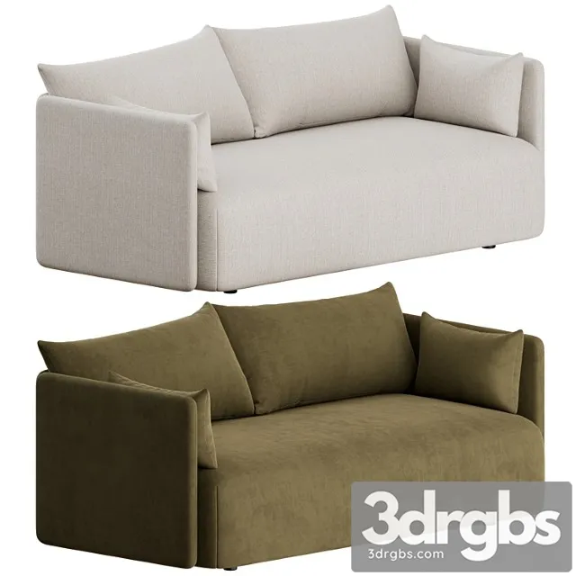 Offset sofa 2 seater by menu