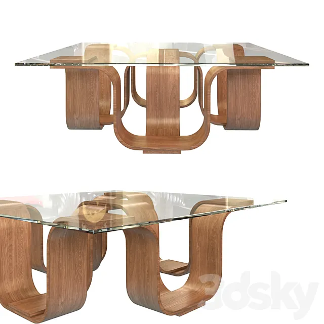 Ogetti Square Cocktail Table 3DSMax File