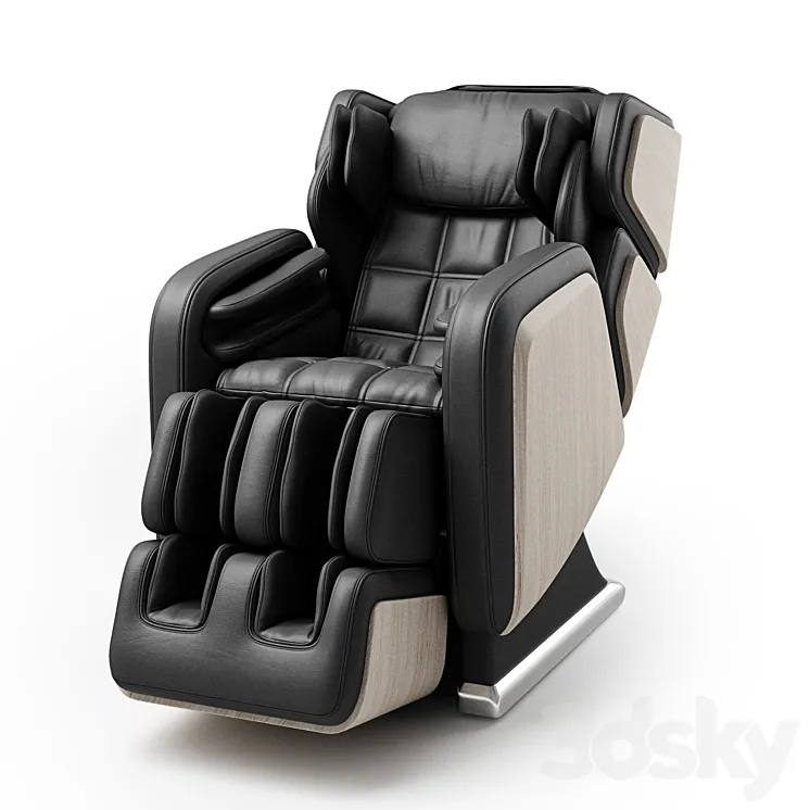 OHCO massage chair R6 JetBlack 3DS Max