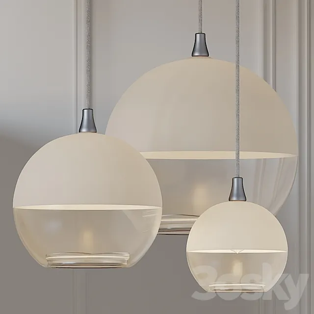 OHR MILK Pendant Light 3DS Max Model