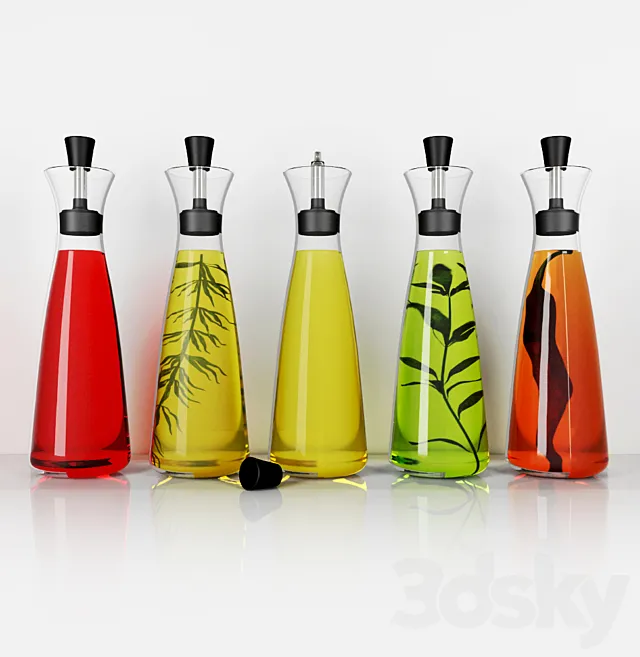 Oil _ Vinegar Carafe 3ds Max