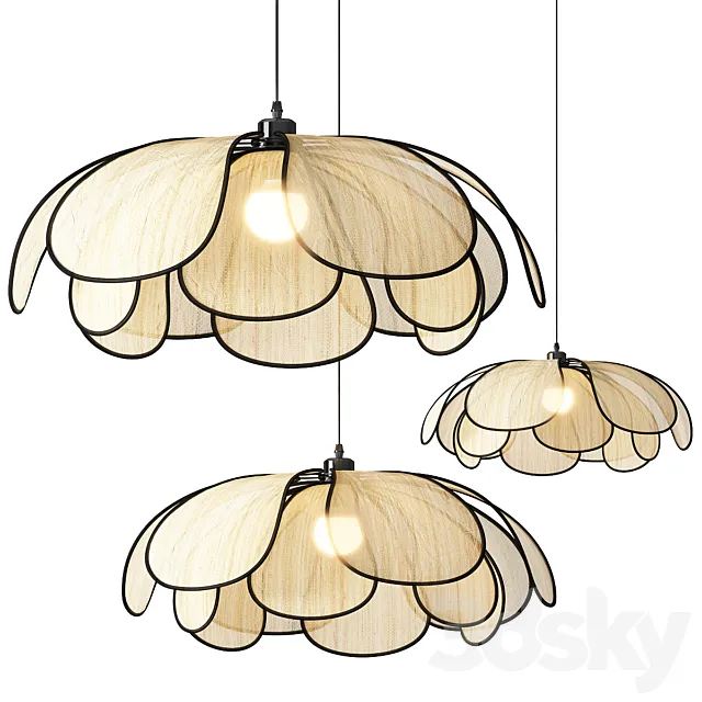 Okai Pendant Lamp 3dsMax Model