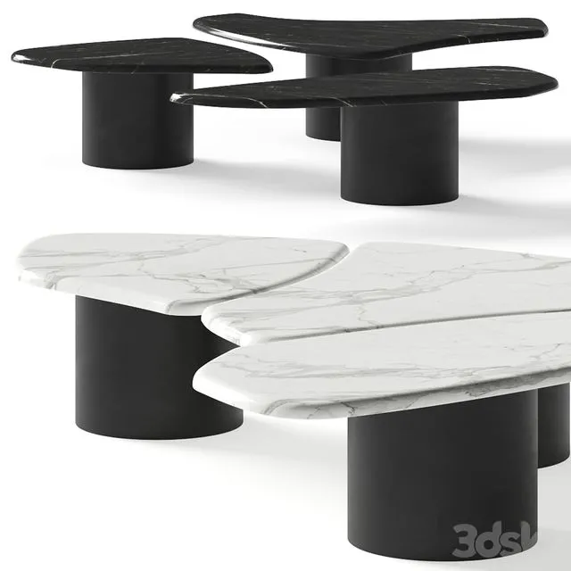 Okha Tectra Coffee Tables 3dsMax Model