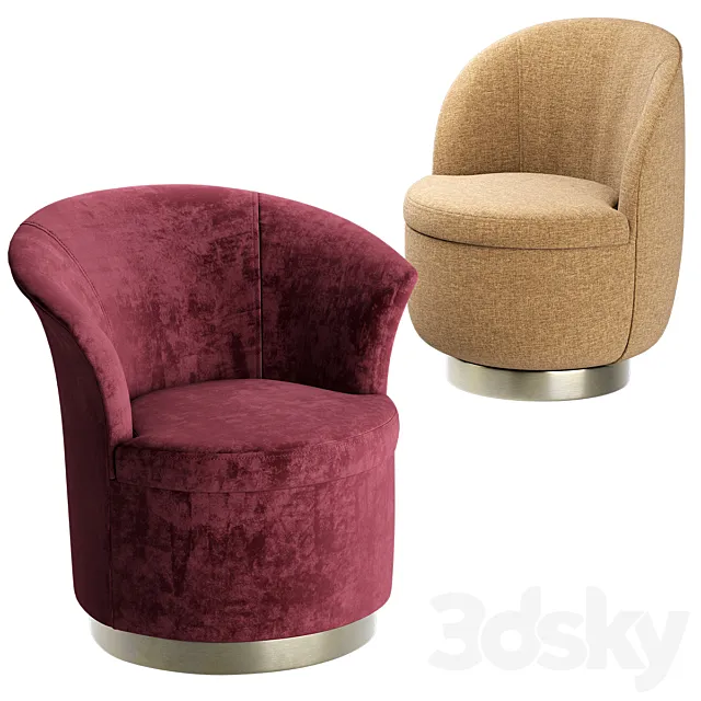 OLAR DATA Armchair 3DS Max Model