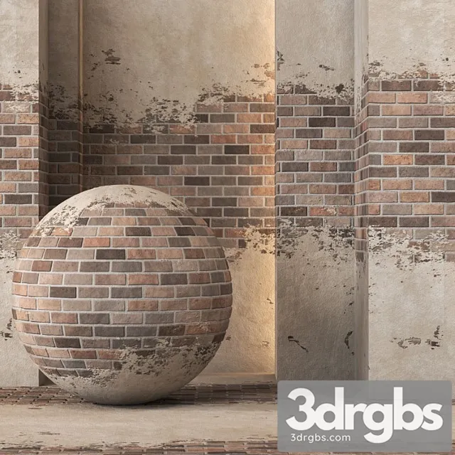 Old Brick Texture 4K Seamless Tileable 3dsmax Download