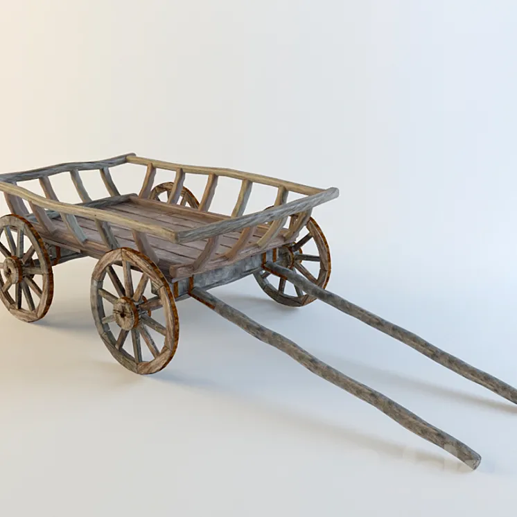 Old cart 3DS Max