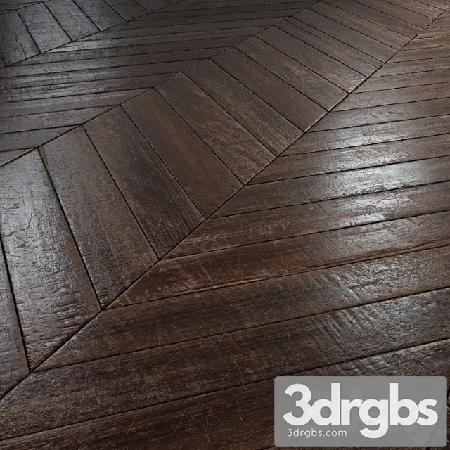 Old chevron parquet – pbr textures