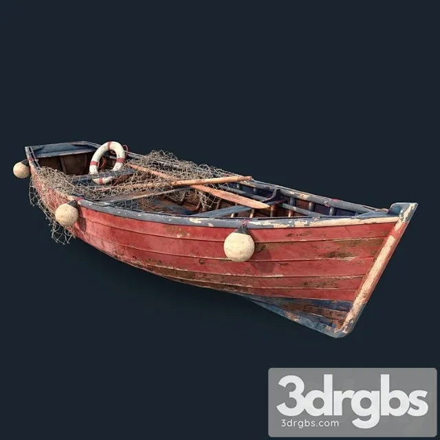 Old fishing boat 3dsmax Download
