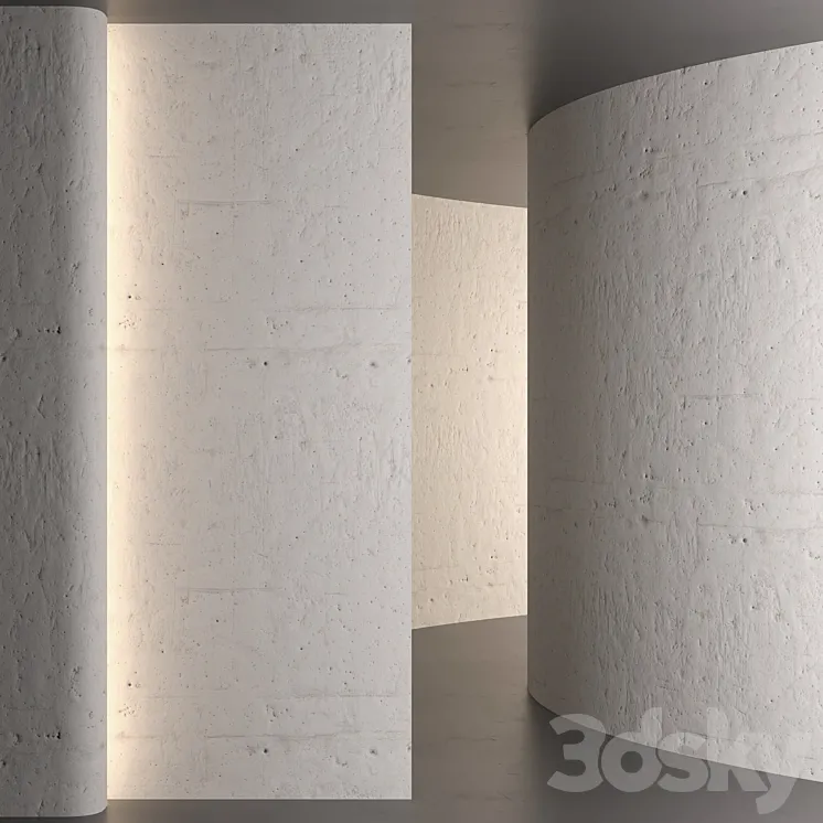 Old plaster 3DS Max