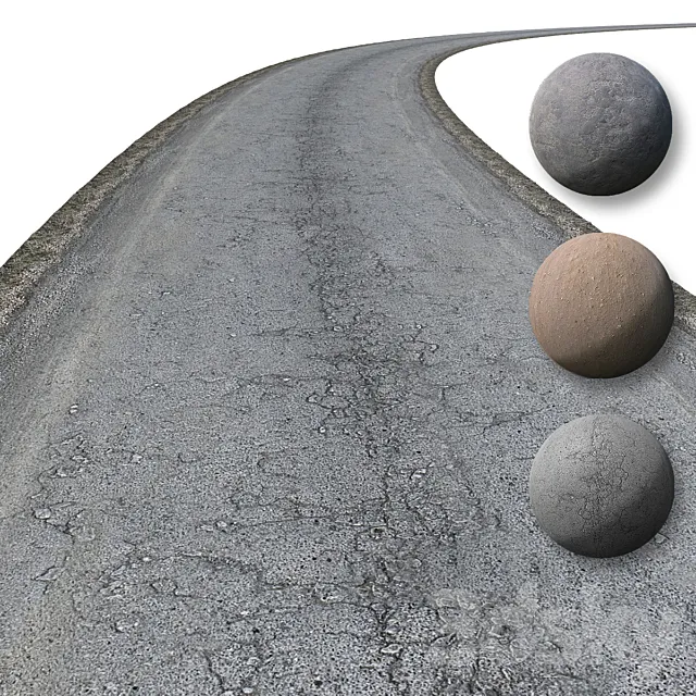 Old Road 3ds Max