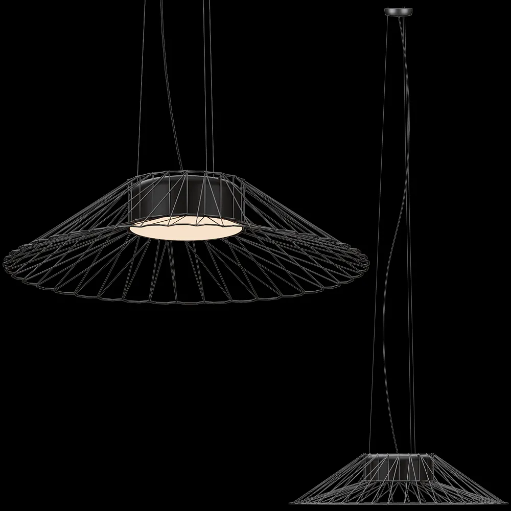 Ole lighting – Pendant lamp BIMBA E27 2 3ds Max