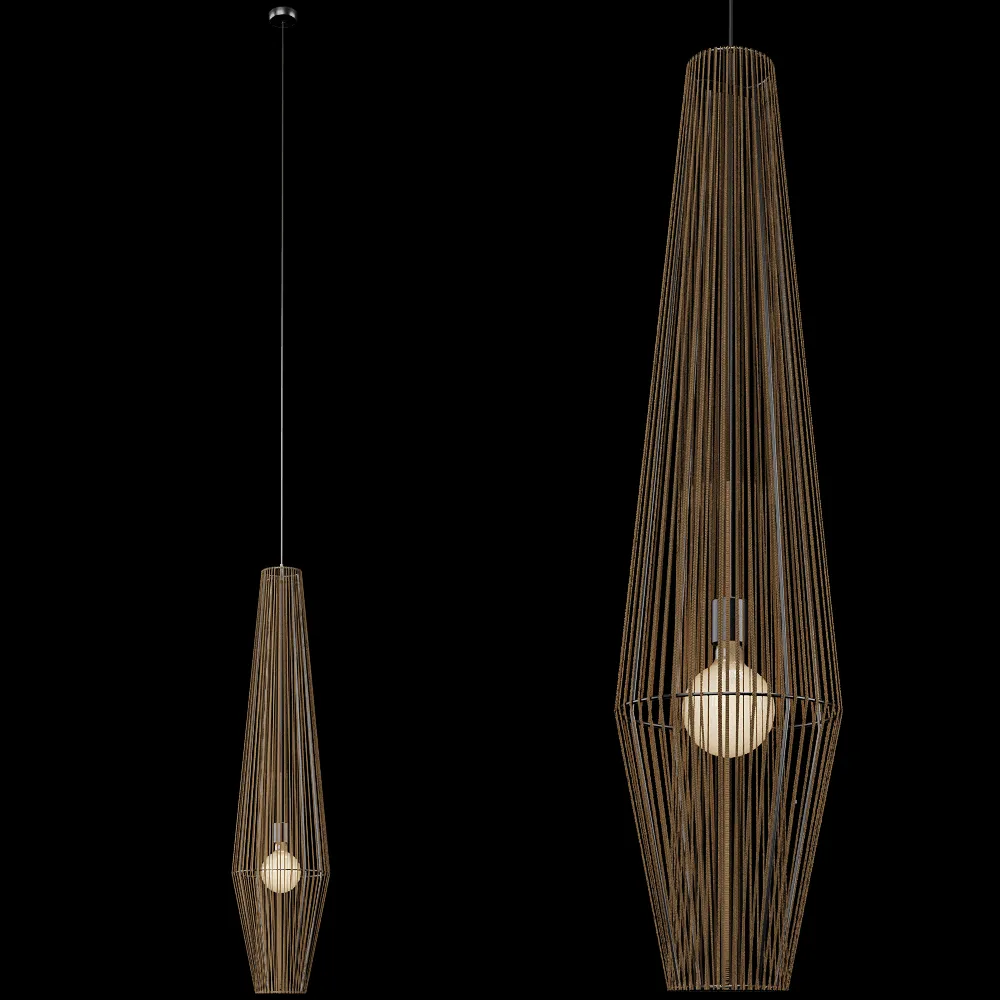 Ole lighting – Pendant lamp Bimba Suspension 130 3ds Max