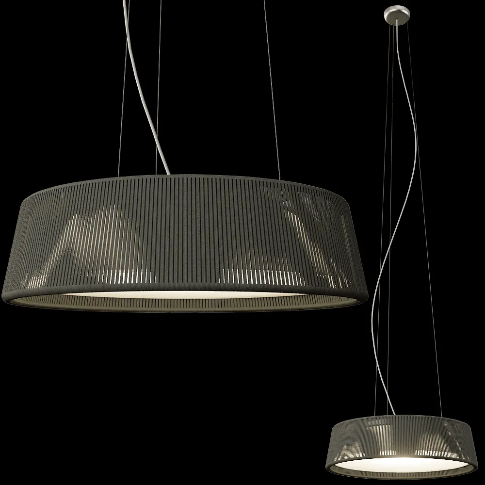 Ole lighting – Pendant lamp DRUM 60 CM 3ds Max