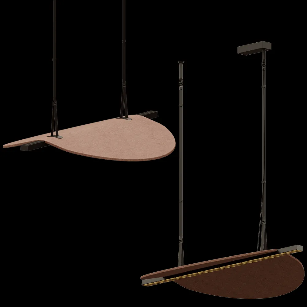 Ole lighting – Pendant lamp  PAMPA 3ds Max