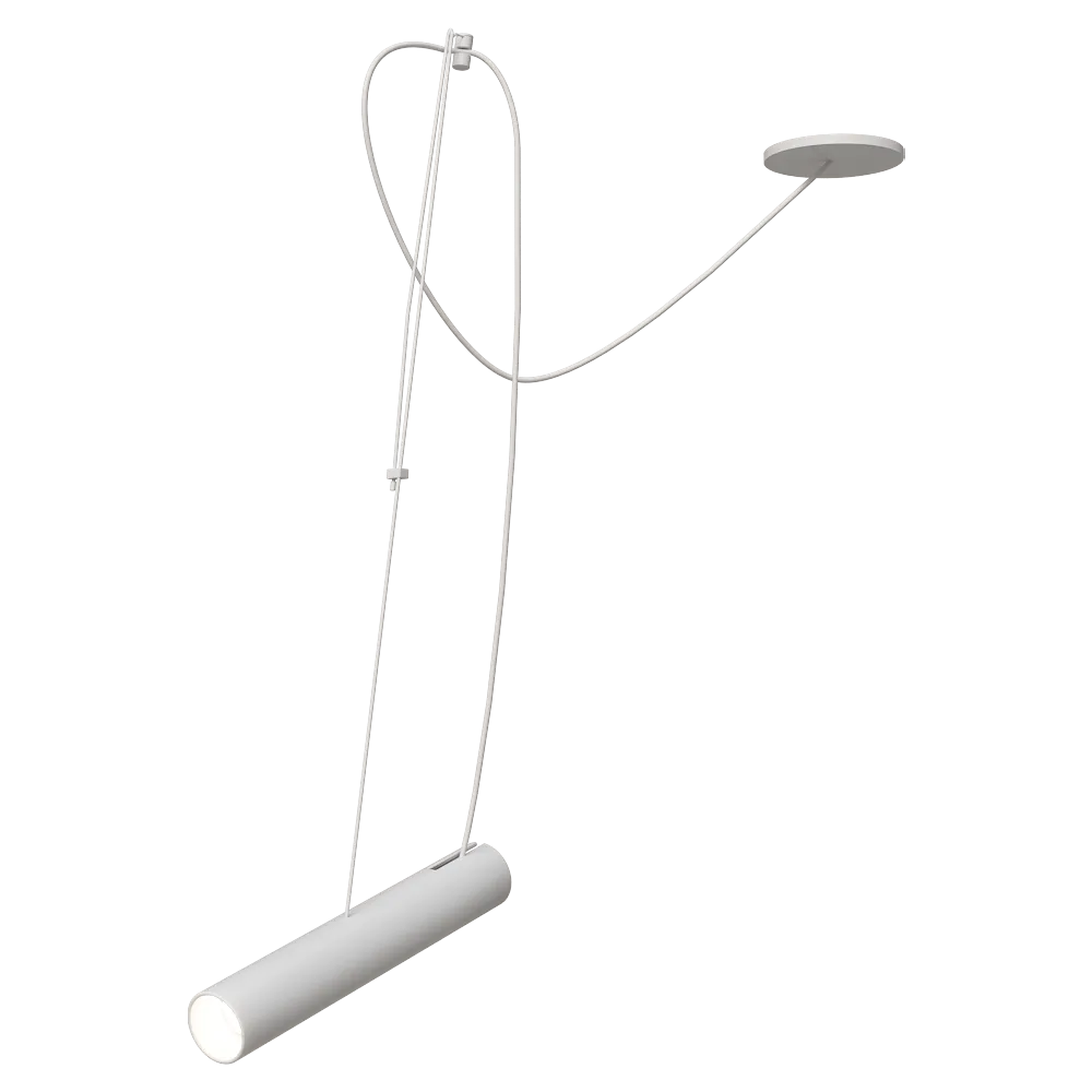 Ole lighting – Pendant lamp PEPO with 1 spotlights GU10 3ds Max