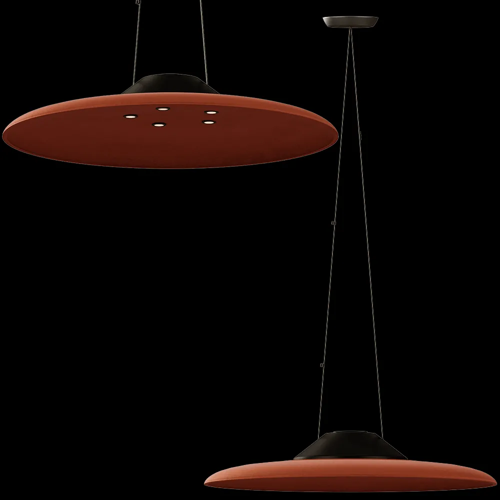 Ole lighting – Pendant lamp with spotlights 1 SONORA 3ds Max