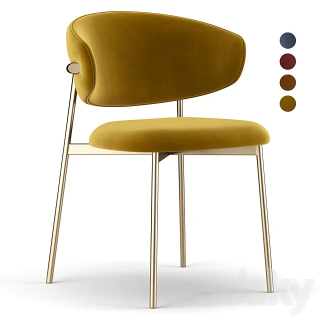 Oleandro Chair 3ds Max