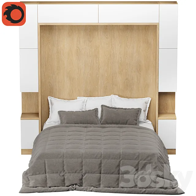 Olissys transformer bed 3ds Max