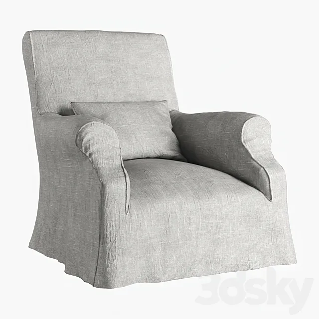 Oliver gustav armchair 3DS Max Model