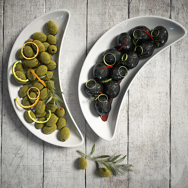 Olives 3ds Max