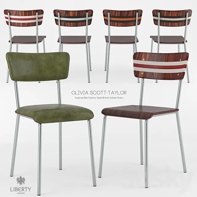 Olivia Scott-Taylor’s School Chair 3DSMax File