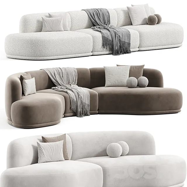 Olivia Sofa 3ds Max