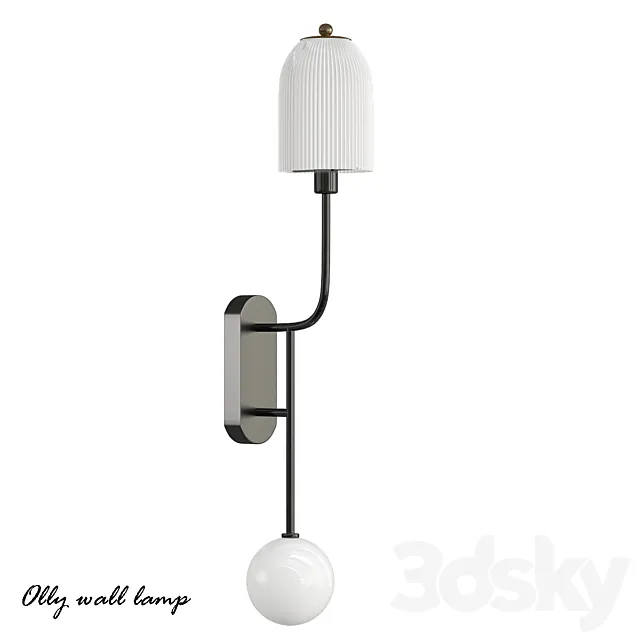Olly_wall_lamp 3DSMax File