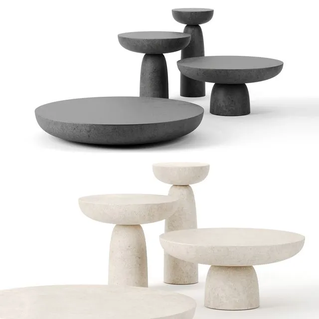OLO coffee tables by Mogg 3dsMax Model