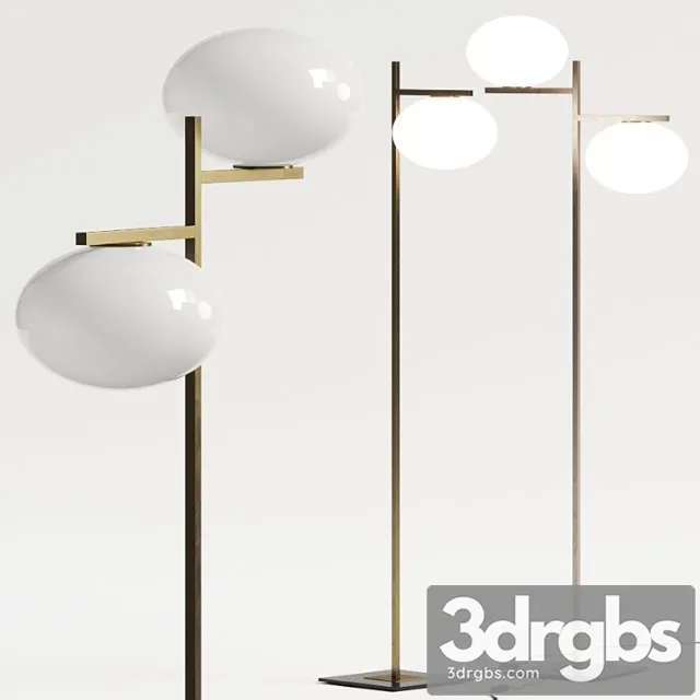 Oluce Alba Floor Lamp 3dsmax Download