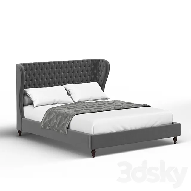 OM Andy Bed 3DS Max Model
