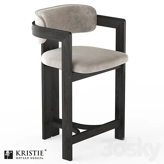 OM bar stool KRISTIE mebel TAILOR-4 3DS Max Model