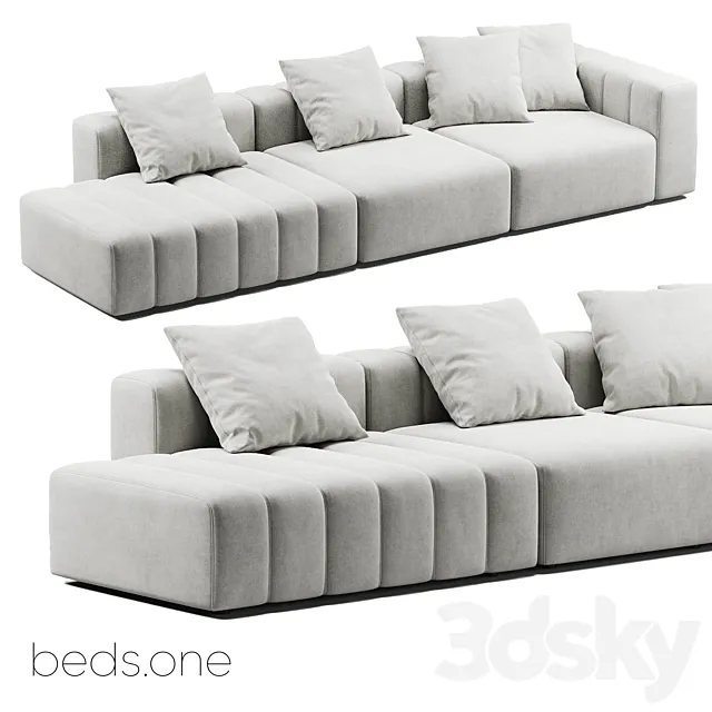 OM beds.one – avy modular sofa 3DS Max Model