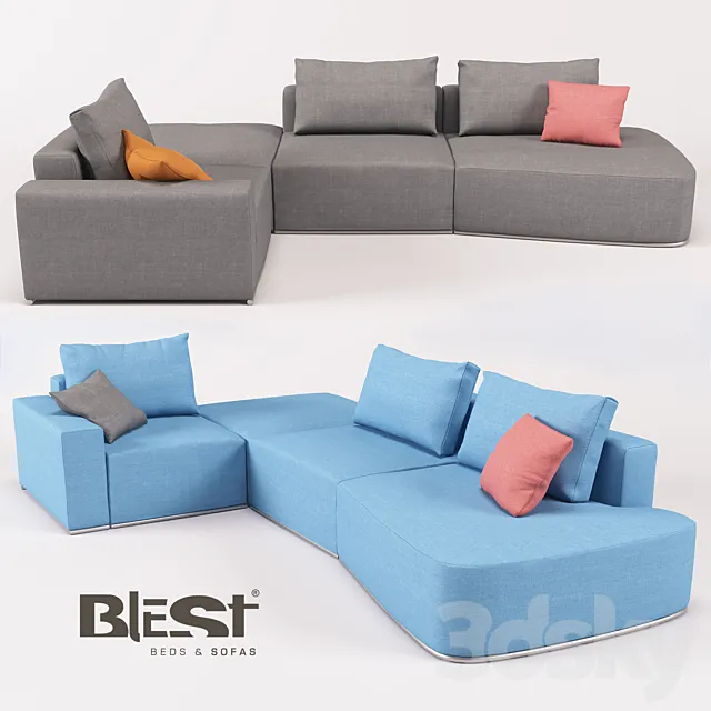 OM Blank modular BL_101 in the configuration BMR _ 1TM-K-1TMX _ TTML from the manufacturer Blest TM 3DS Max Model