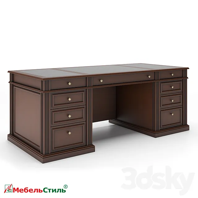 OM Dante Executive Desk 3DS Max Model