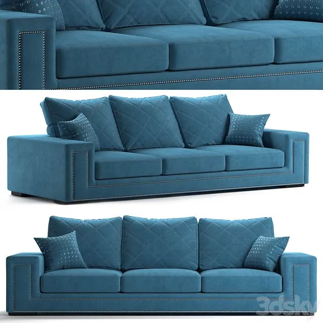 OM estelio Longi sofa 3dsMax Model
