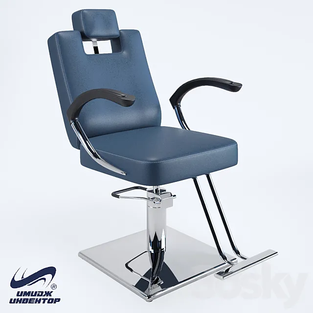 OM Hairdressing chair “Superman” 3DSMax File