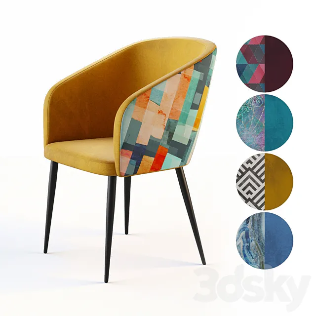 OM Interior chair – Milan 3DS Max Model